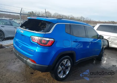 2020 Jeep Compass Limited 4X4 z USA, uszkodzony, nr VIN 3C4NJDCB8LT167110